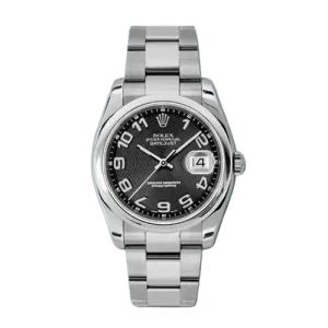 Rolex Datejust 116200BKCAO 36mm Men’s Black Concentric Dial Swiss Replica Wacthes