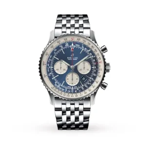 345a163e255133c4f0cd0358f905e888 Breitling Navitimer Men Automatic Blue Stainless Steel Watch AB0127211C1A1