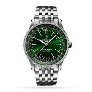 3703cd58f95293019506afda15992e07 Breitling Navitimer Men Automatic Green Stainless Steel Watch A17326361L1A1