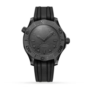 38201eede912d98b8a9058f46dc00c40 Omega Seamaster Men Automatic Black Rubber Watch O21092442001003