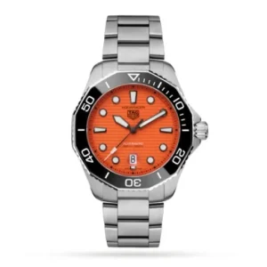 38739f42a133f4ce46ba7a5fad718d2c TAG Heuer Aquaracer Men Automatic Orange Stainless Steel Watch WBP201F.BA0632