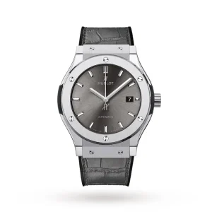 397be2b3f8fab57289205eb5788a6fb7 Hublot Classic Fusion Men Automatic Grey Alligator Watch 542.NX.7071.LR