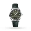 39cf7482dd473daefb7c283618e3ff4e Omega Seamaster Aqua Terra Men Automatic Green Leather Watch O22013412110001