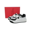 Valentino Garavani ONE STUD Low-Top Sneaker Black and white