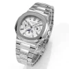 3b9b87b1c30a7d7ebaea6e3ede1bb0d4 Patek Philippe Silver Nautilus Watch