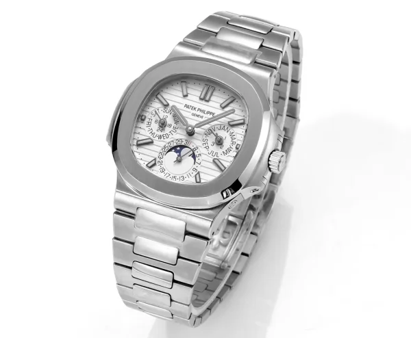3b9b87b1c30a7d7ebaea6e3ede1bb0d4 Patek Philippe Silver Nautilus Watch