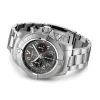 Breitling Avenger Men Automatic Grey Stainless Steel Watch AB01821A1B1A1
