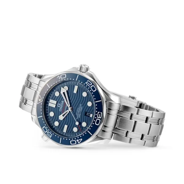 3e289f8dc86a3f526ebcea058dfb3050 Omega Seamaster Men Automatic Blue Stainless Steel Watch O21030422003001