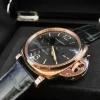 Panerai Luminor Due Men Automatic Black Alligator Watch PAM01029