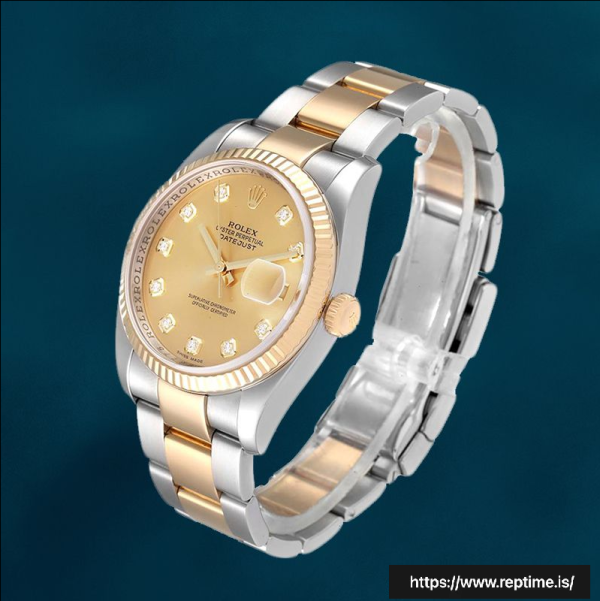 Rolex Datejust 116233CDO Men’s 36mm Stainless Steel Oyster Bracelet