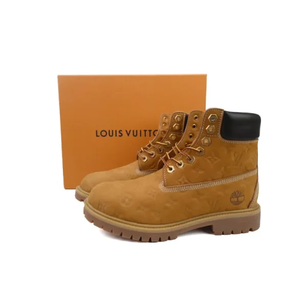 LOUIS VUITTON x Timberland 6-In Ankle Boot Brown