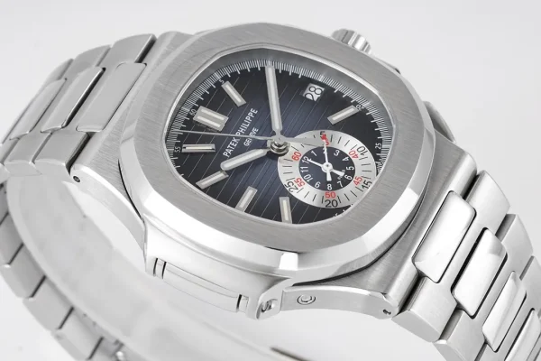 43eabf486d753b1d86acd91fddc5f3de Patek Philippe 5980 Silver Chronograph Watch
