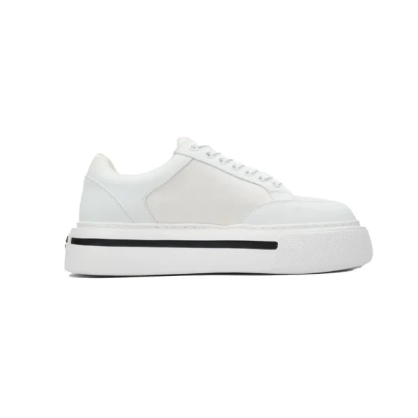 470b7805a596770be2e7f825cc202ebe PK God Batch Prada White plaid platform shoes