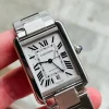 Cartier Tank Must Men Automatic Silver Stainless Steel Watch WSTA0053