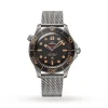 Omega Seamaster Men Automatic Black Titanium 007 Watch O21090422001001