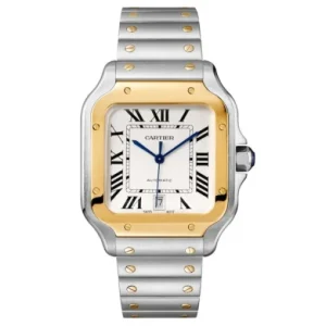 4c7af2624b8709555ad3e7b41ce74cda Cartier Santos de Cartier Men Automatic Silver Stainless Steel Watch W2SA0009