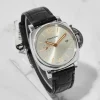 Panerai Luminor Due Men Automatic Ivory Alligator Watch PAM01249