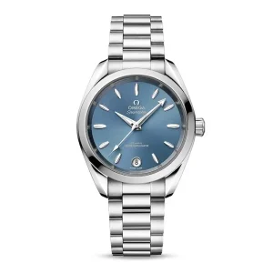 4d4a4fa6eef47b5e2728f1a583f48e4b Omega Aquaterra Women Automatic Blue Stainless Steel Watch O22010342003002