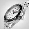 4d6764f86897d2c32130fd6167fa5905 Omega Seamaster Men Automatic White Stainless Steel Watch O21030422004001