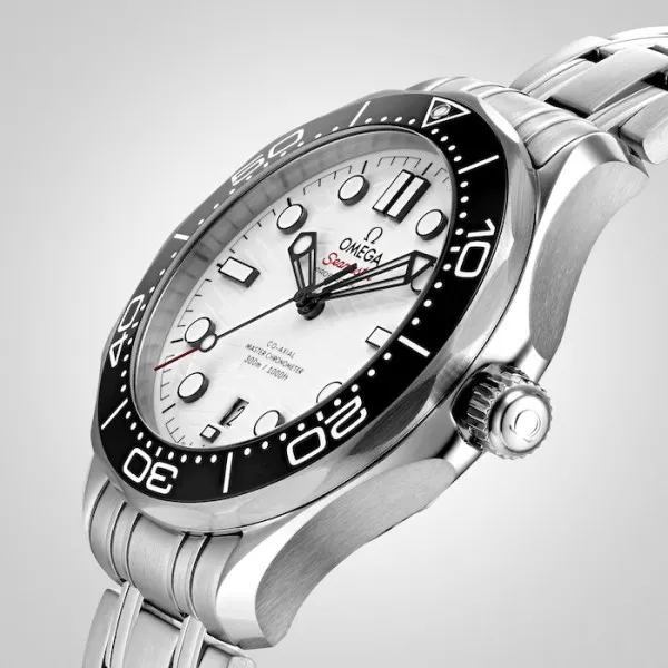 4d6764f86897d2c32130fd6167fa5905 Omega Seamaster Men Automatic White Stainless Steel Watch O21030422004001