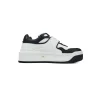 Valentino Garavani ONE STUD Low-Top Sneaker Black and white