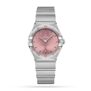 4eebfb2238c9ab4bd25cc335c27756c3 Omega Constellation Women Quartz Pink Stainless Steel Watch O13110286011001