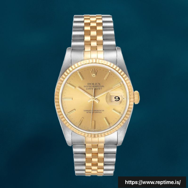Rolex Datejust Men’s 16233CSJ 36mm Watch Silver-tone