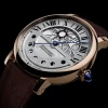 Cartier Ronde de Cartier Men Automatic Silver Leather Watch W1556243
