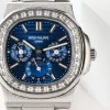 51139b2f719ded8402eec1c0f3ce2185 Patek Philippe Blue Nautilus Perpetual Watch