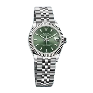 514ec5028e8b32e92baad3b15362b0a7 Rolex Datejust 31mm m278274-0018 Unisex Green Dial Silver-tone Swiss Replica Watch