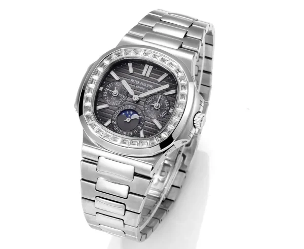 5225b525dfbdca6b15840959a6030a76 Patek Philippe Nautilus Grey Complication Watch