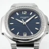 53e4315b6b14a0e60349c81219515a64 Patek Philippe Blue Nautilus Ladies Watch