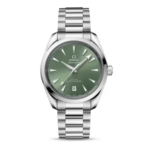 5409c85e79a9cf376e14b62cb4a5d012 Omega Aquaterra Unisex Automatic Green Stainless Steel Watch O22010382010002