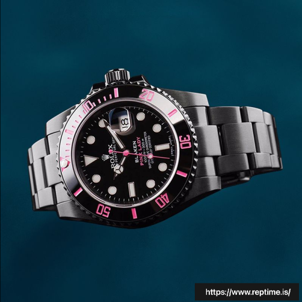 55edcfc56689f2284d69e647ac1bcbc5 Rolex Submariner 40mm Men’s PINKLADY Black Dial Watch