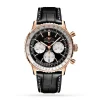 Breitling Navitimer Men Automatic Black Alligator Watch RB0138211B1P1