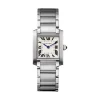 59c53589b321206ba788a2c833556655 Cartier Tank Française Women Quartz Silver Stainless Steel Watch WSTA0005