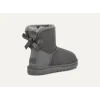 UGG Mini Bailey Bow II Boot Grey Women's