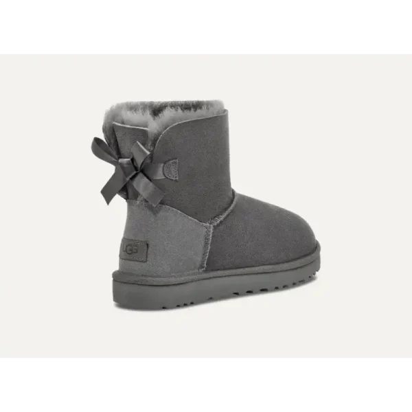 UGG Mini Bailey Bow II Boot Grey Women's