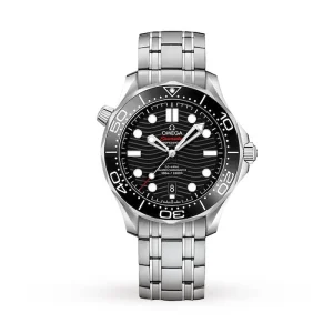 5db4b7a0ef33da03a8c4929291eb314e Omega Seamaster Men Automatic Black Stainless Steel Watch O21030422001001