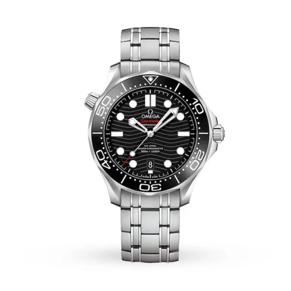 5db4b7a0ef33da03a8c4929291eb314e Omega Seamaster Men Automatic Black Stainless Steel Watch O21030422001001