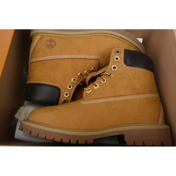 LOUIS VUITTON x Timberland 6-In Ankle Boot Brown