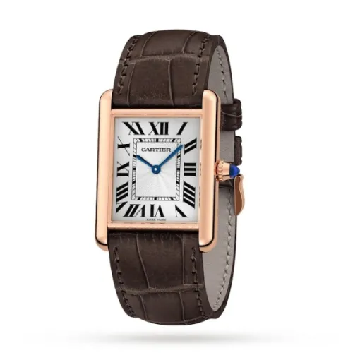 5e9ea5400749c6f940530188ba664edb Cartier Tank Louis Cartier Women Automatic White Leather Watch WGTA0011
