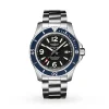Breitling Superocean Men Automatic Black Stainless Steel Watch A173678A1B1A1