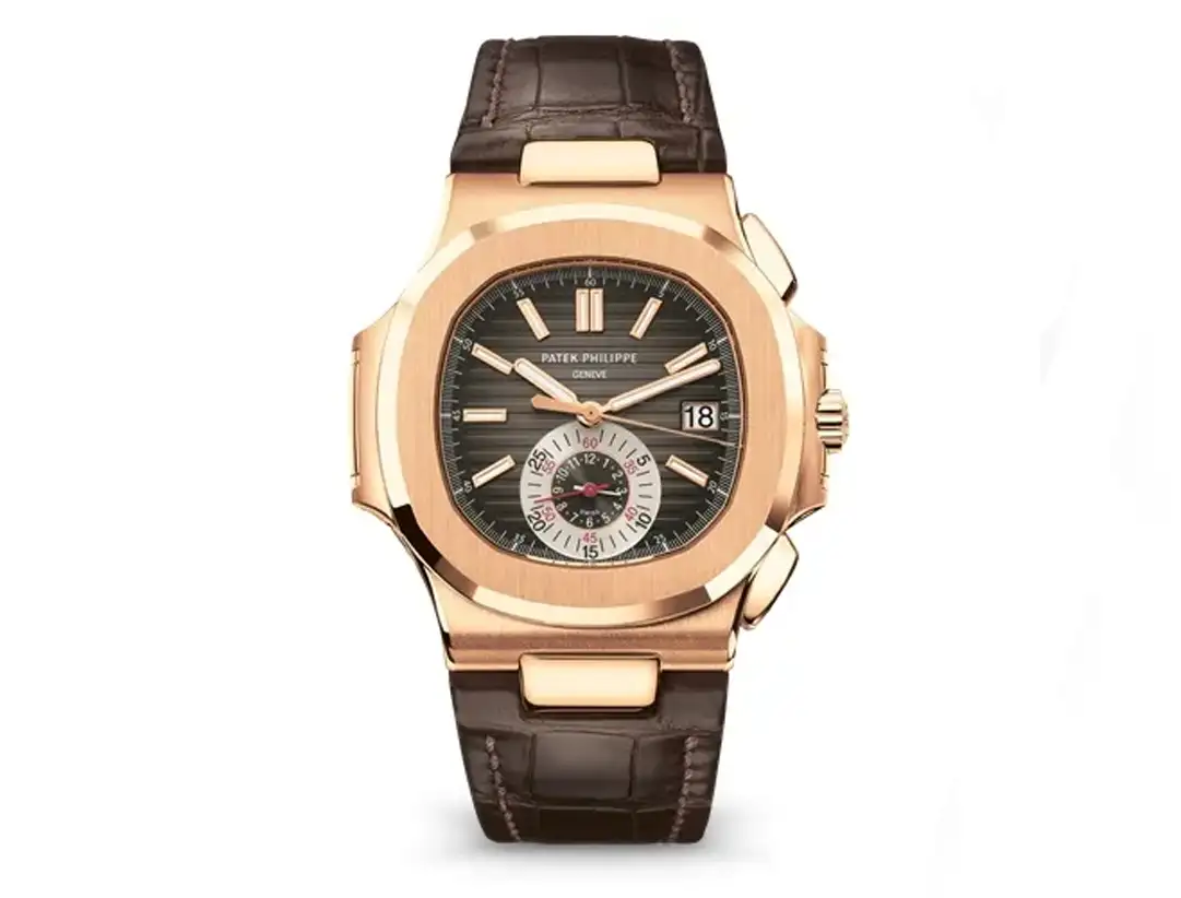 Patek Philippe Nautilus Chronograph Date Rose Gold 5980R-001