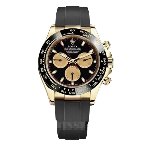 620c864e837f1a9760474a4daffea899 Rolex Daytona 116518.1 Men Black & Gold 40MM