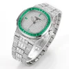 63c6ed962e8ee8ca033d2da9093f1f2b Patek Philippe Nautilus Platinum Green Watch
