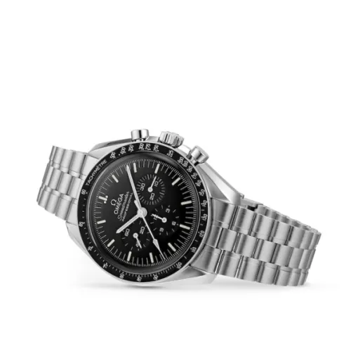 64101d32d3c157fceec85d1f86e128ae Omega Speedmaster Men Automatic Black Stainless Steel Watch O31030425001001