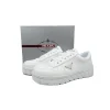 64d3baf23e4f0554aad8714c2bd829d7 PK God Batch Prada Sneakers Zigzag White