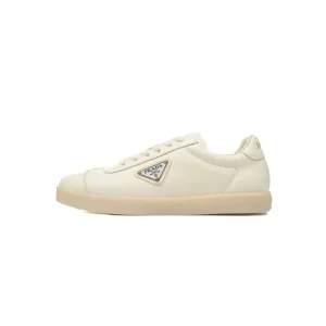6647584008f1e078b084d97d8cedf795 PK God Batch Prada Downtown Low Sneakers Rice White