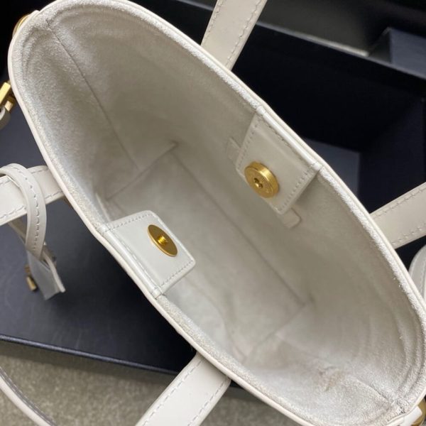684a87e242924facae816f738e6a61b3 MINI TOY SHOPPING SAINT LAURENT IN BOX LEATHER
